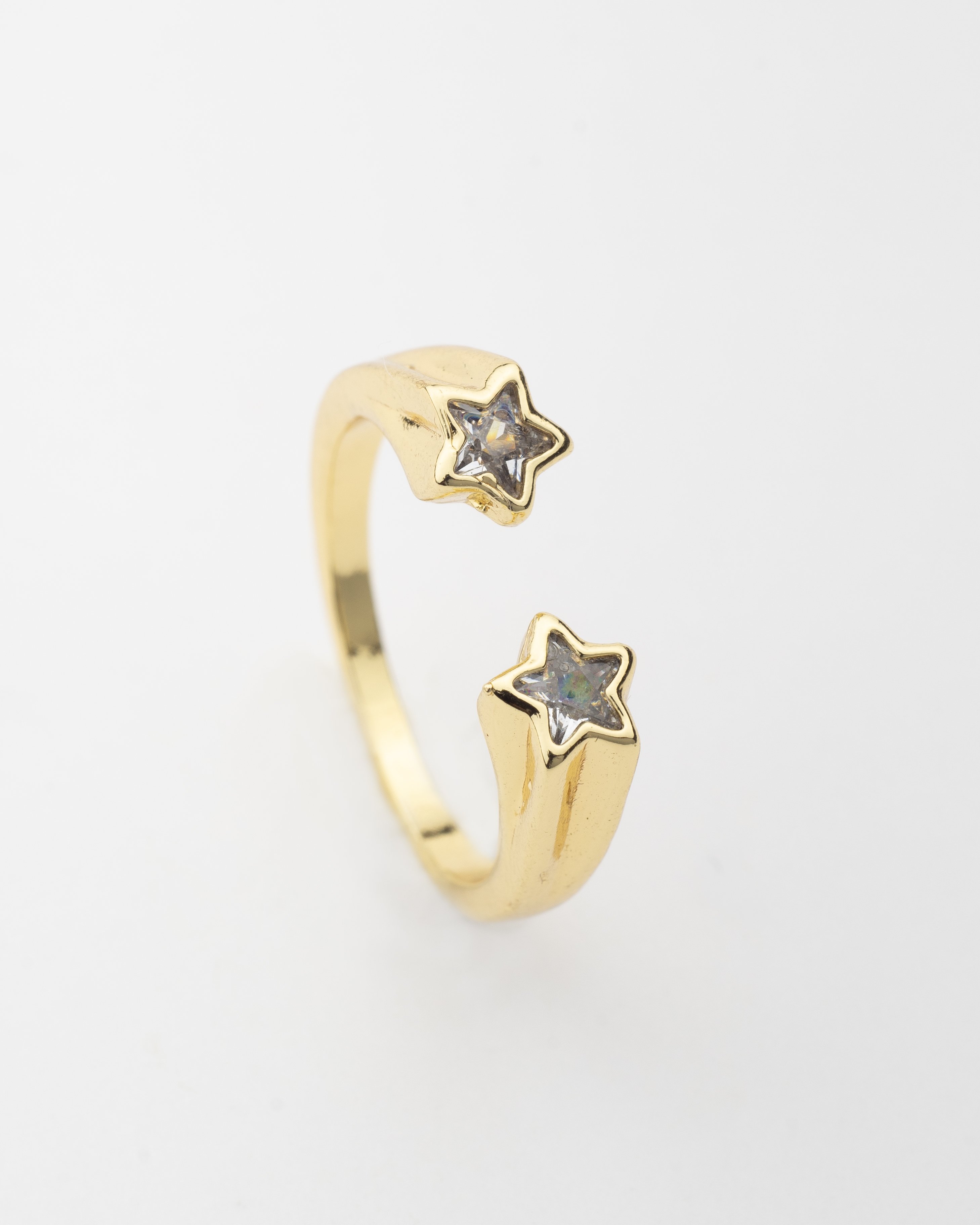 Yıldız Detaylı Yüzük