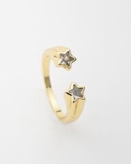 Yıldız Detaylı Yüzük