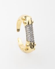 Zirkon Taş Detay Yüzük