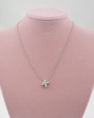 Minimal K Harf Kolye