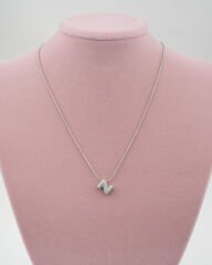 Silver Minimal Z Harf Kolye