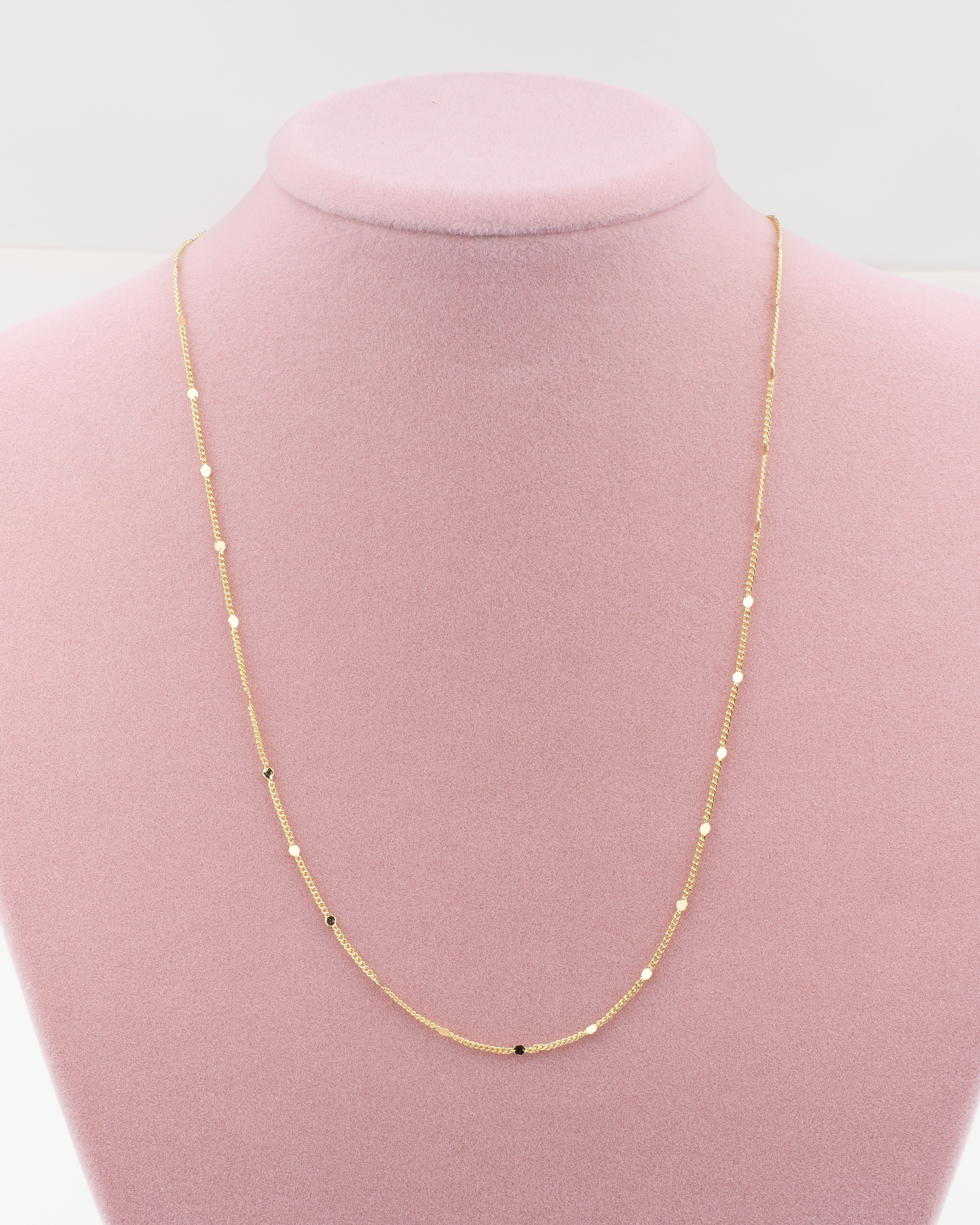 Gökyüzü Zincir Kolye