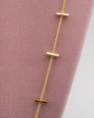 Çubuk Plaka Kolye (70cm)