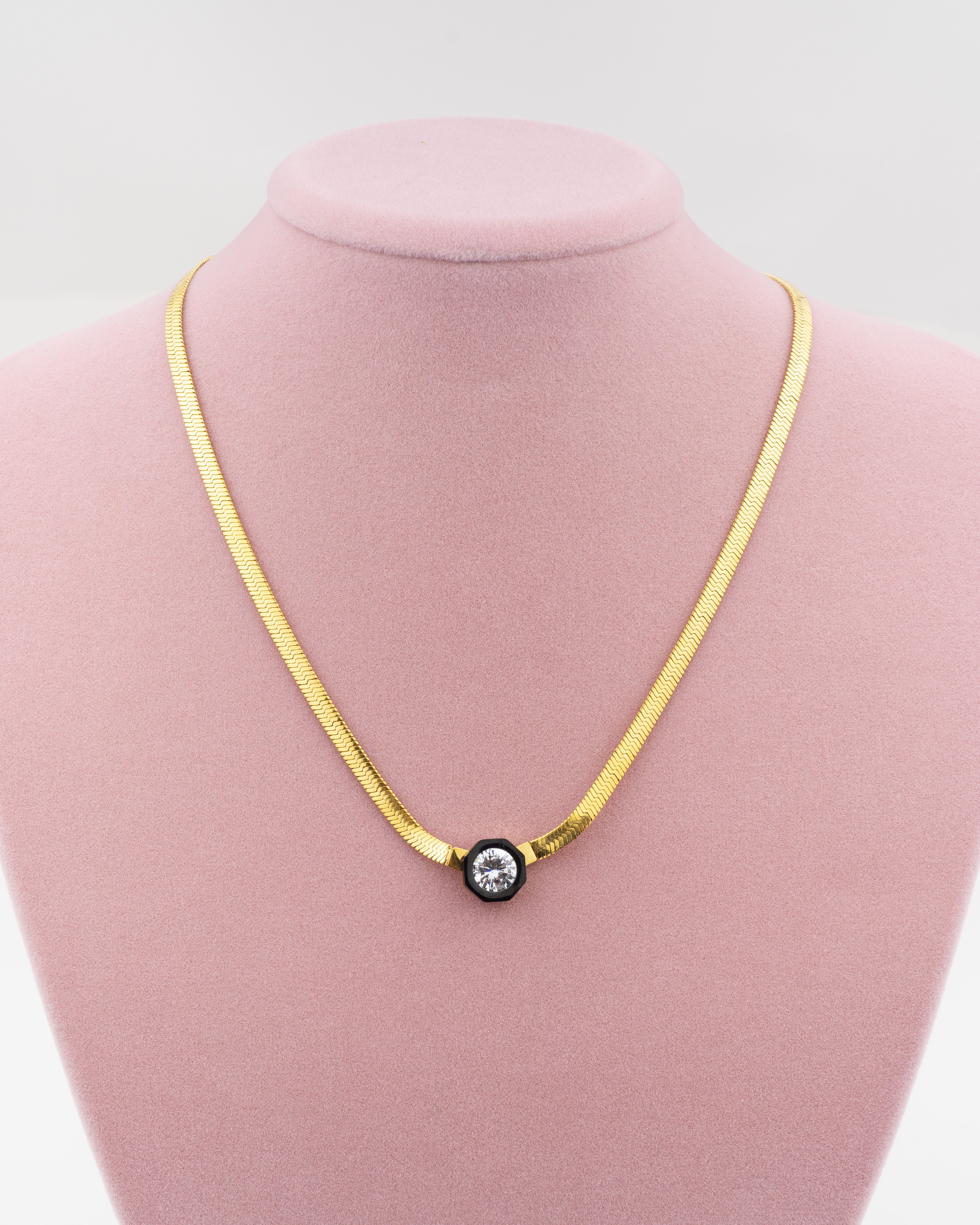 İtalyan Zincir Çağla Şikel Kolye