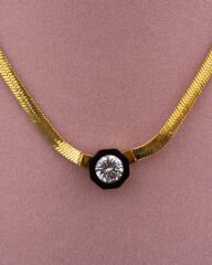 İtalyan Zincir Çağla Şikel Kolye