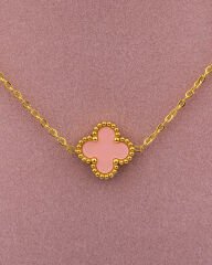 Siyah Yonca Çoklu Kolye