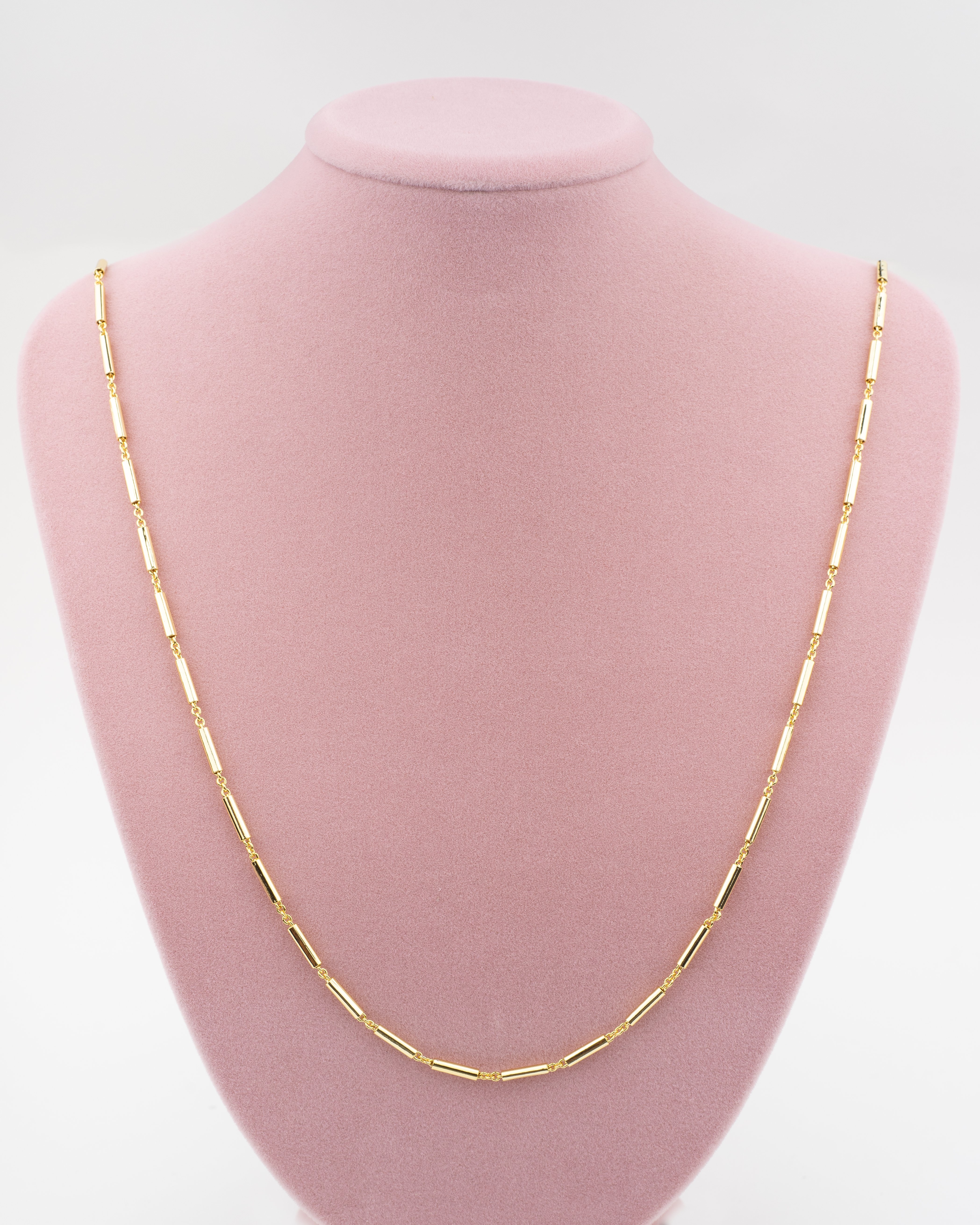 Çubuk Detay Zincir Kolye