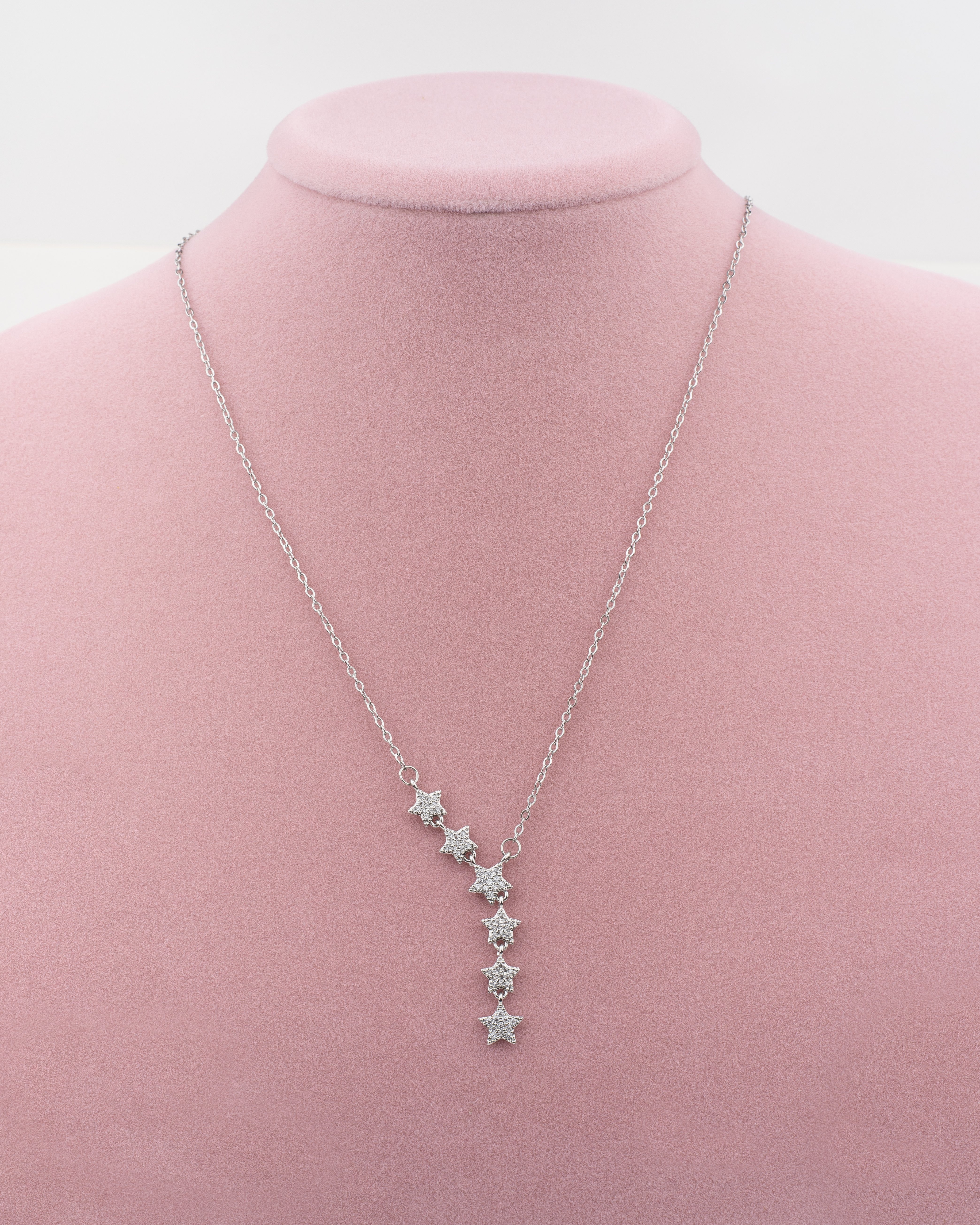 Altılı Yıldız Kolye