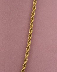 Kalın Halat Burgu Kolye