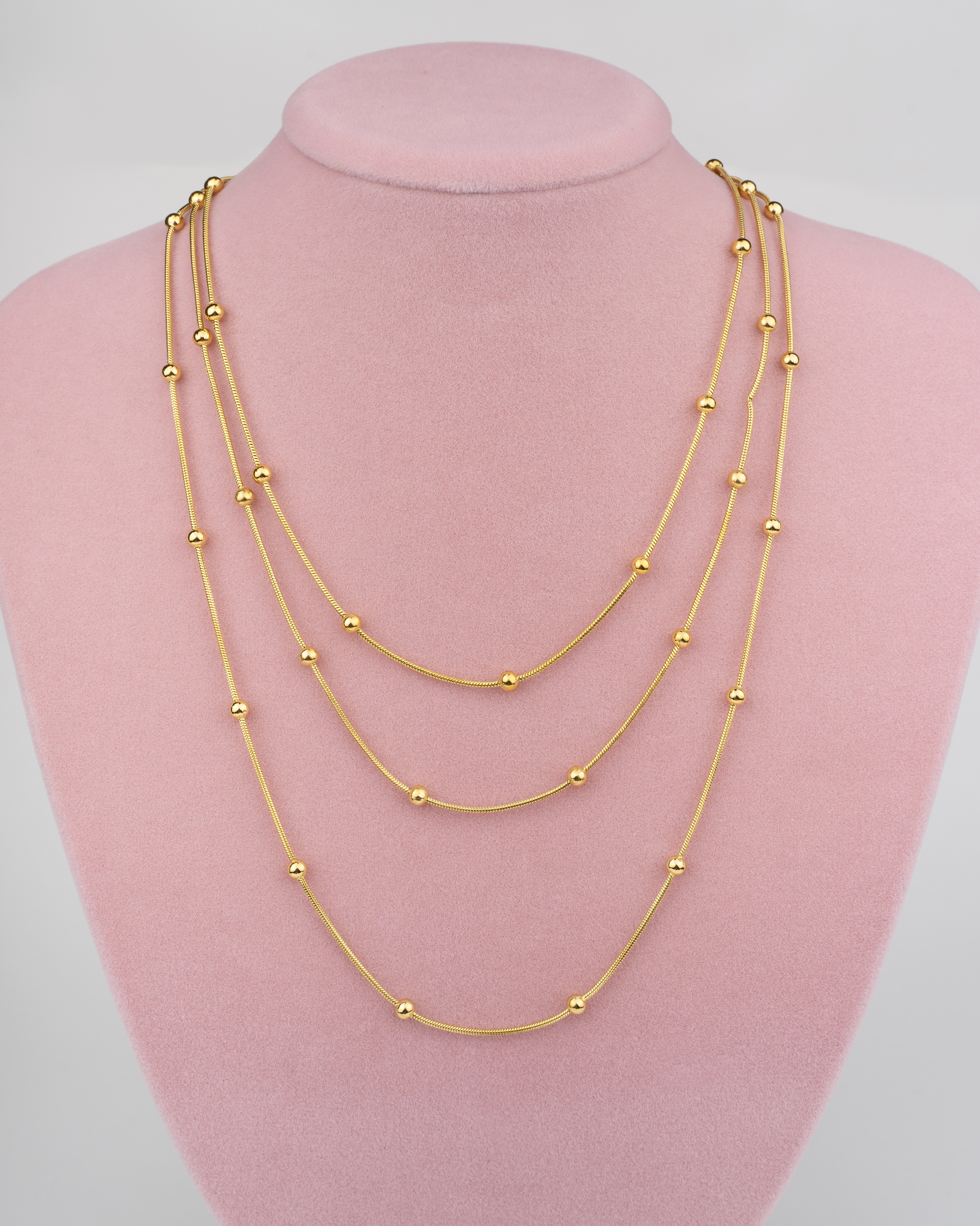 3 Sıralı Dorika Kolye