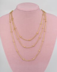 3 Sıralı Dorika Kolye