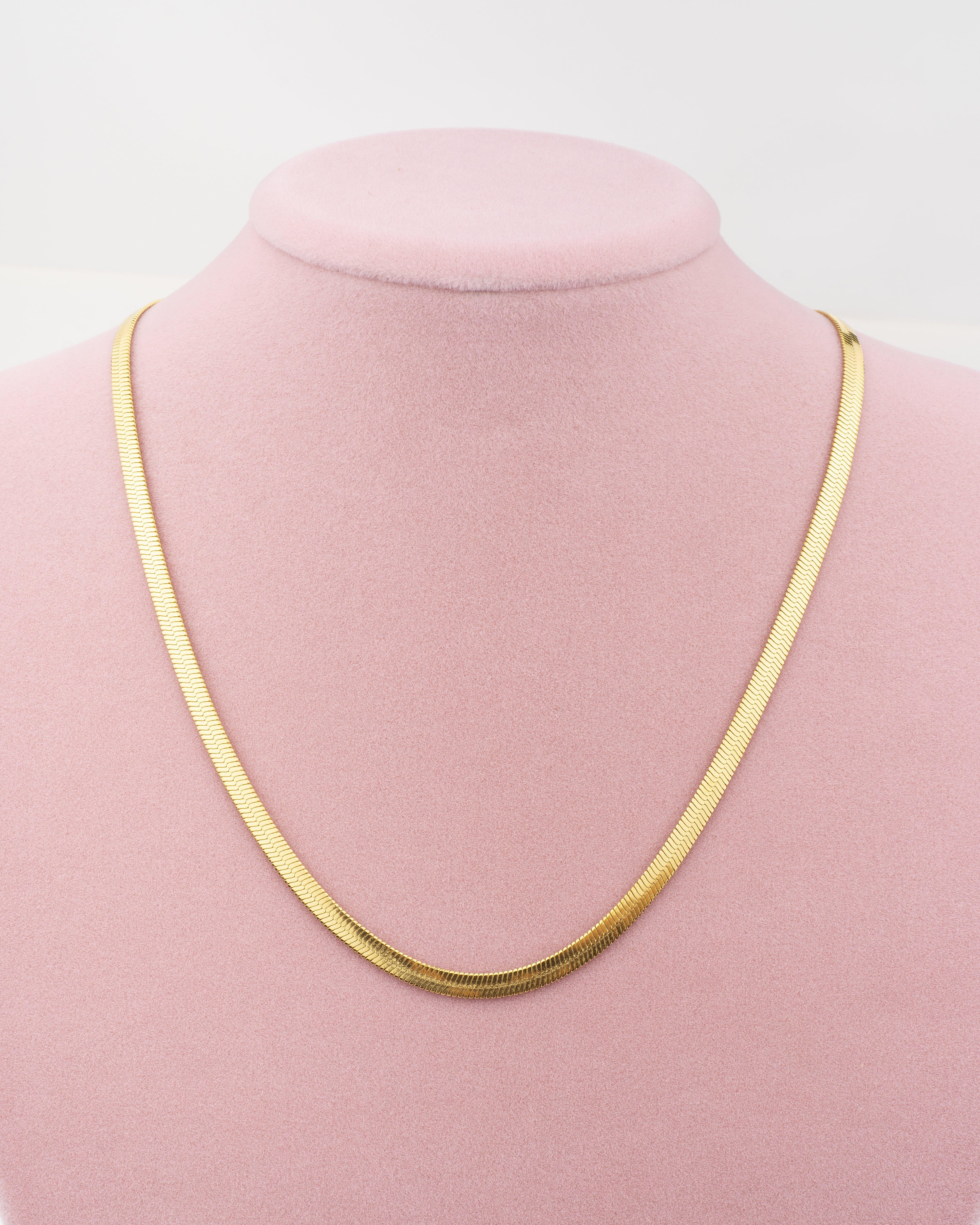 İtalyan Ezme Kısa Kolye