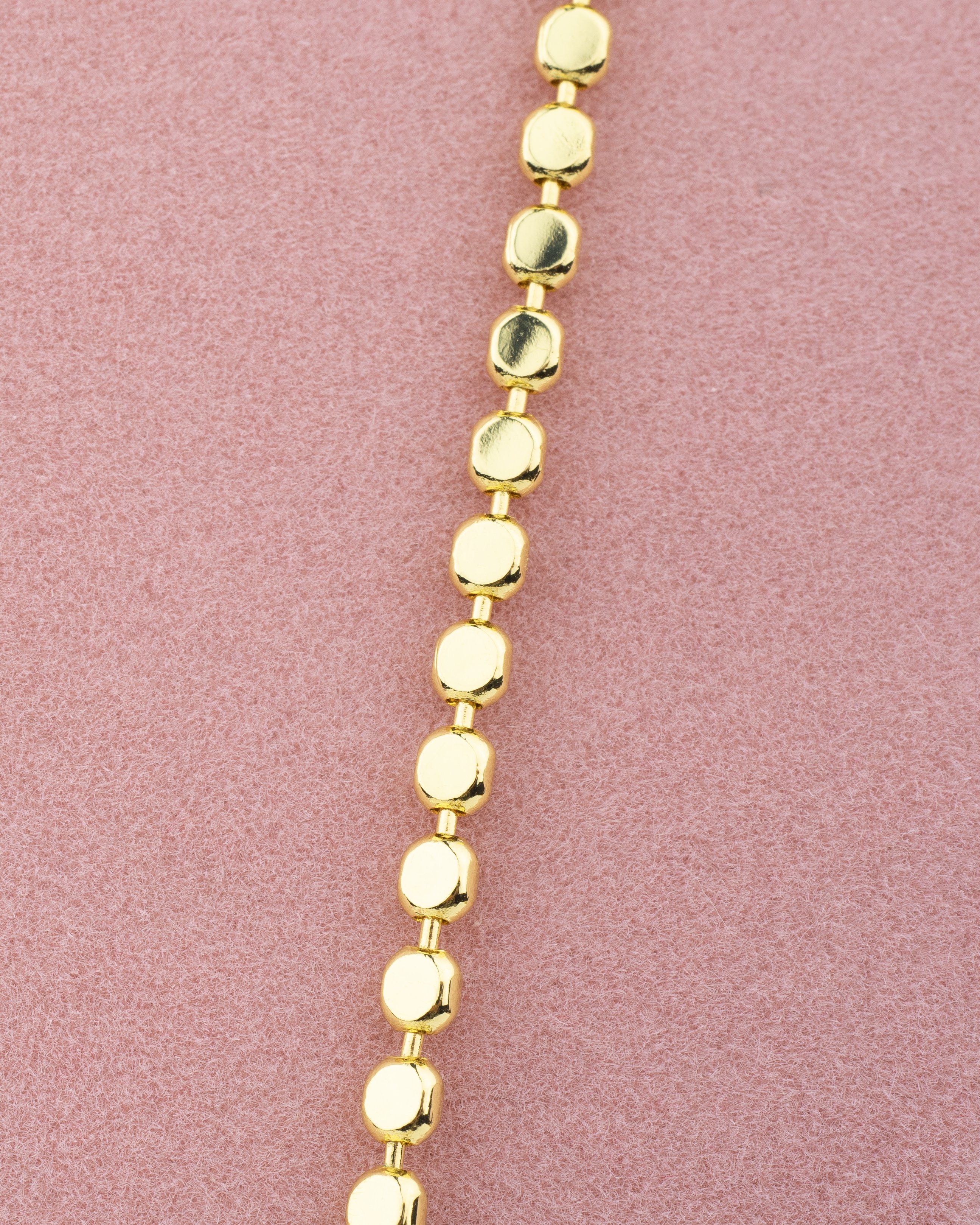 Ezme Pul Uzun Zincir Kolye