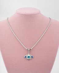 Ezme Pul-Işıltılı Göz Kolye