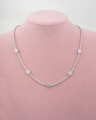 Baget Işıltılı Suyolu Kolye