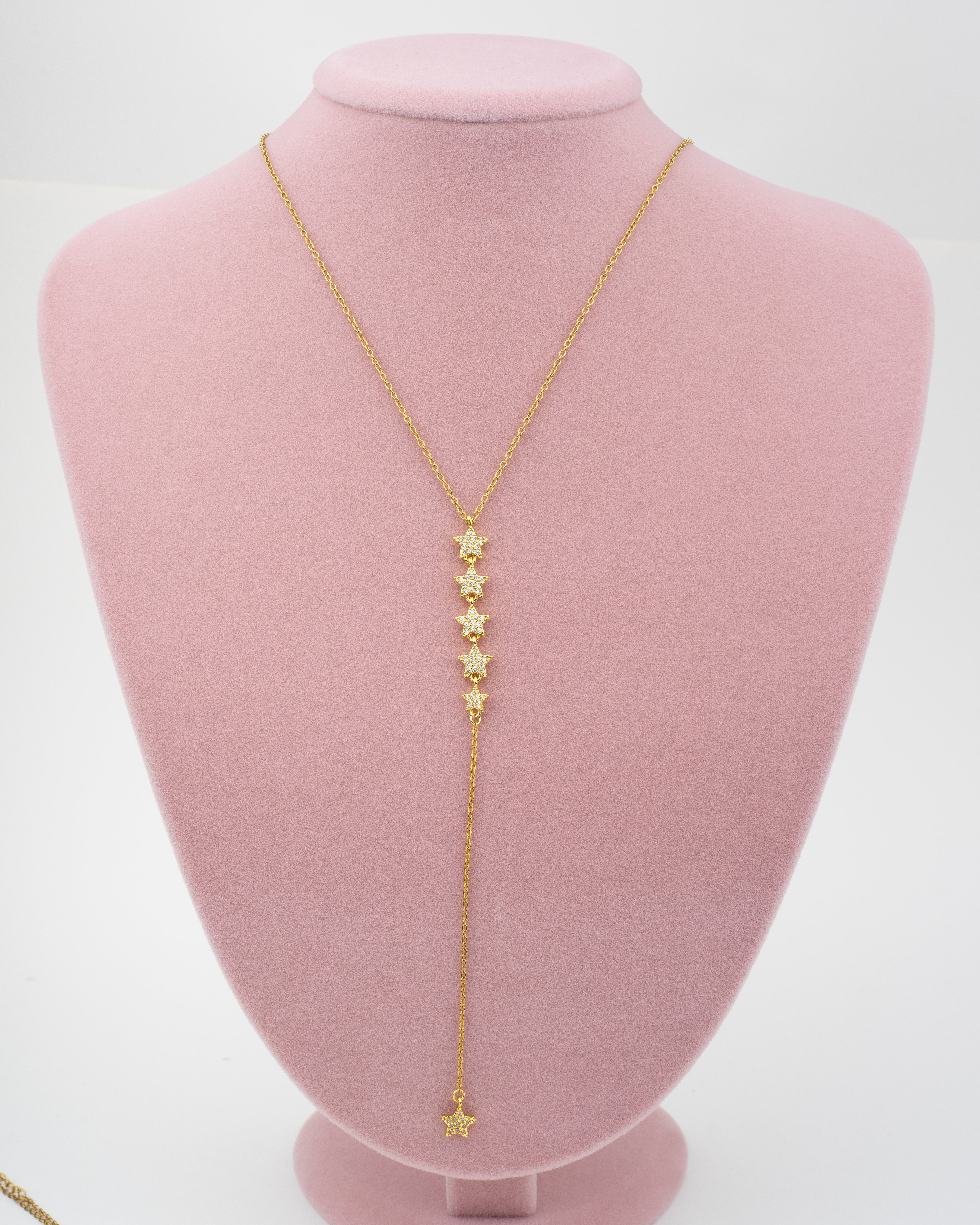 Yıldız Yolu Y Kolye