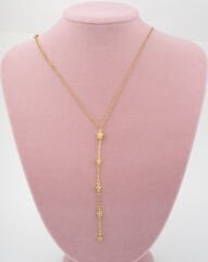 Zincir Yıldız Y Kolye