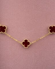 Beşli Gold Yonca Kolye