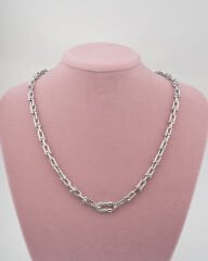 Tifanny Model Zircon Taş Detay Kolye