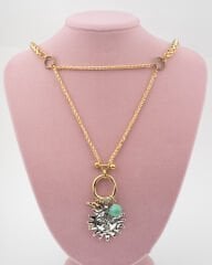 Stravis Güneş ve Ay Charm Kolye