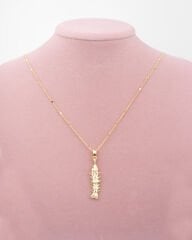 Zircon Taş Detaylı Balık Kolye Ucu