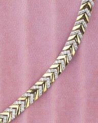 Balık Sırt Gold Bileklik