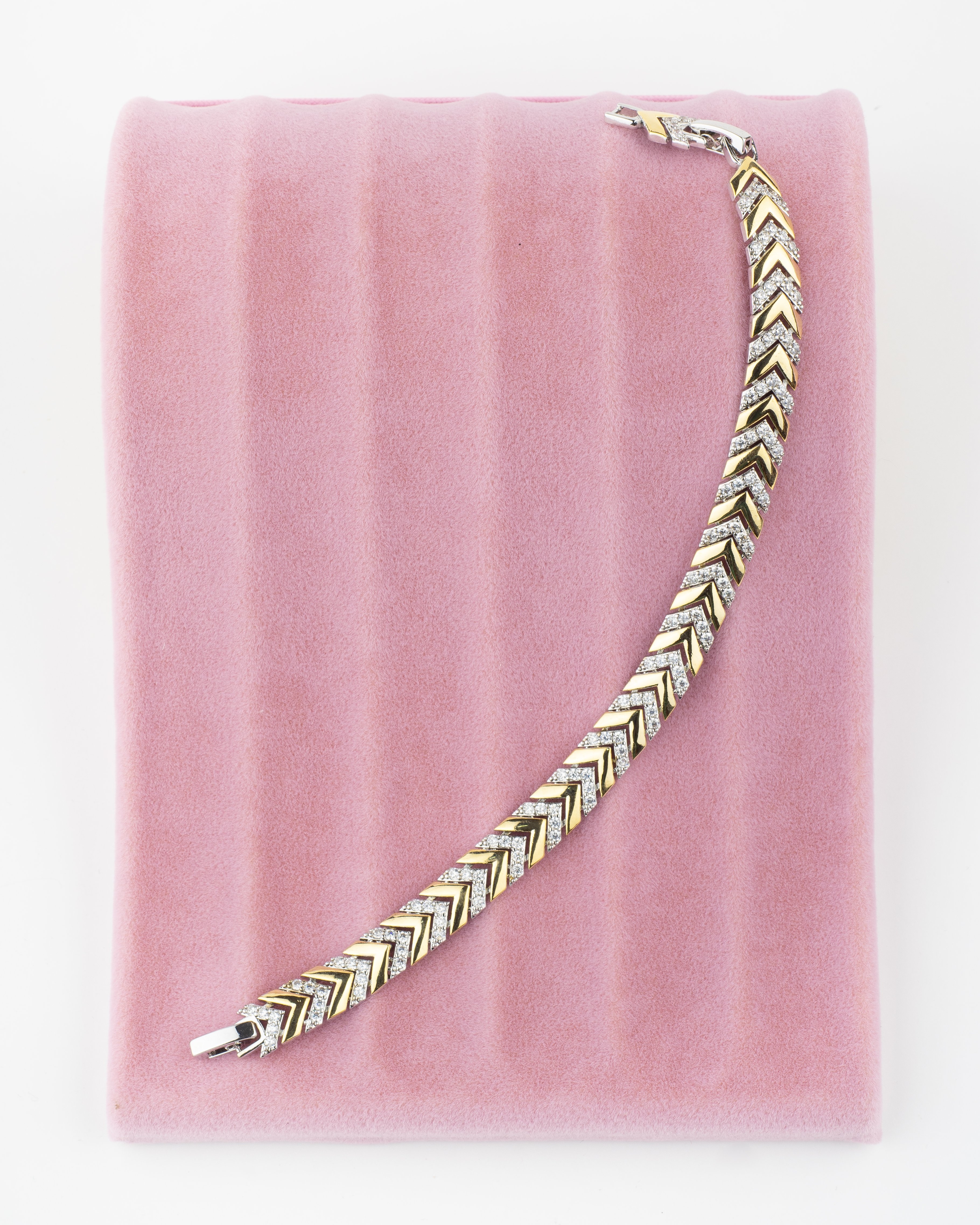 Balık Sırt Gold Bileklik