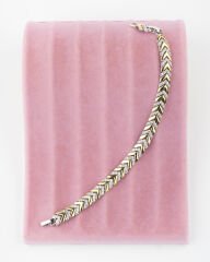 Balık Sırt Gold Bileklik