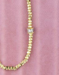 Dorika Taşlı Silindir Detay Bileklik