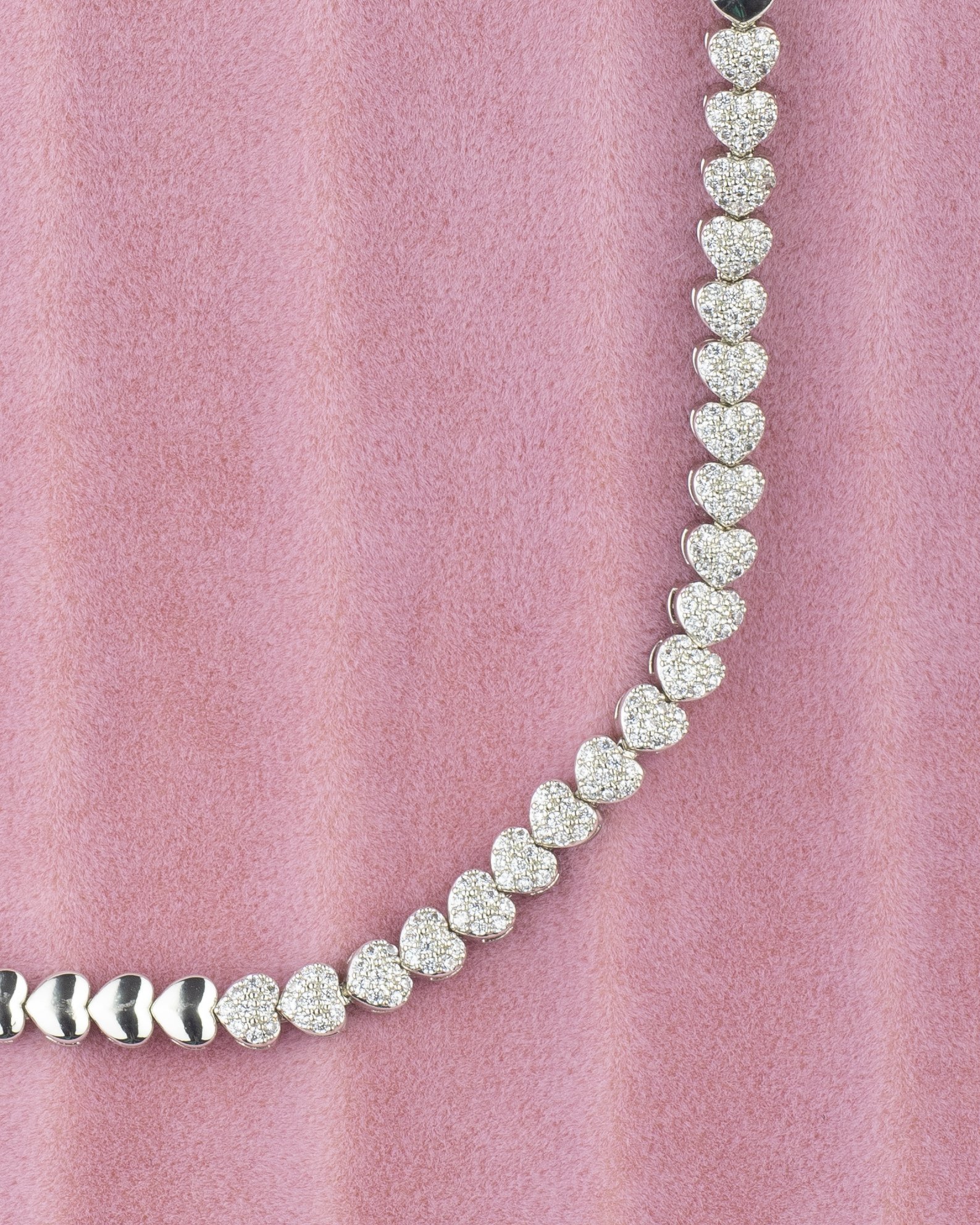 Silver Kalp Zircon Taşlı Bileklik