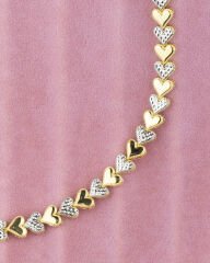 Çift Renk Kalpli Bileklik