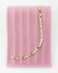 Çift Renk Kalpli Bileklik