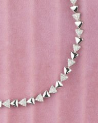 Silver Üçgen Bileklik