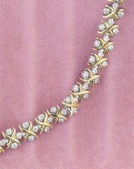 Vip Çift Sıra Salkım Taşlı Bileklik