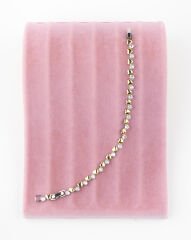 Vip Zikzak Taşlı Kalp Bileklik