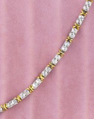 XOX Taşlı bileklik