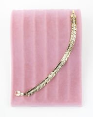 Nokta Taşlı Üçgen Bileklik