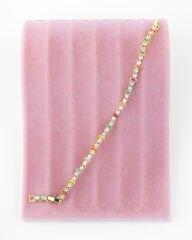 Renli Taşlı Su Yolu Bileklik