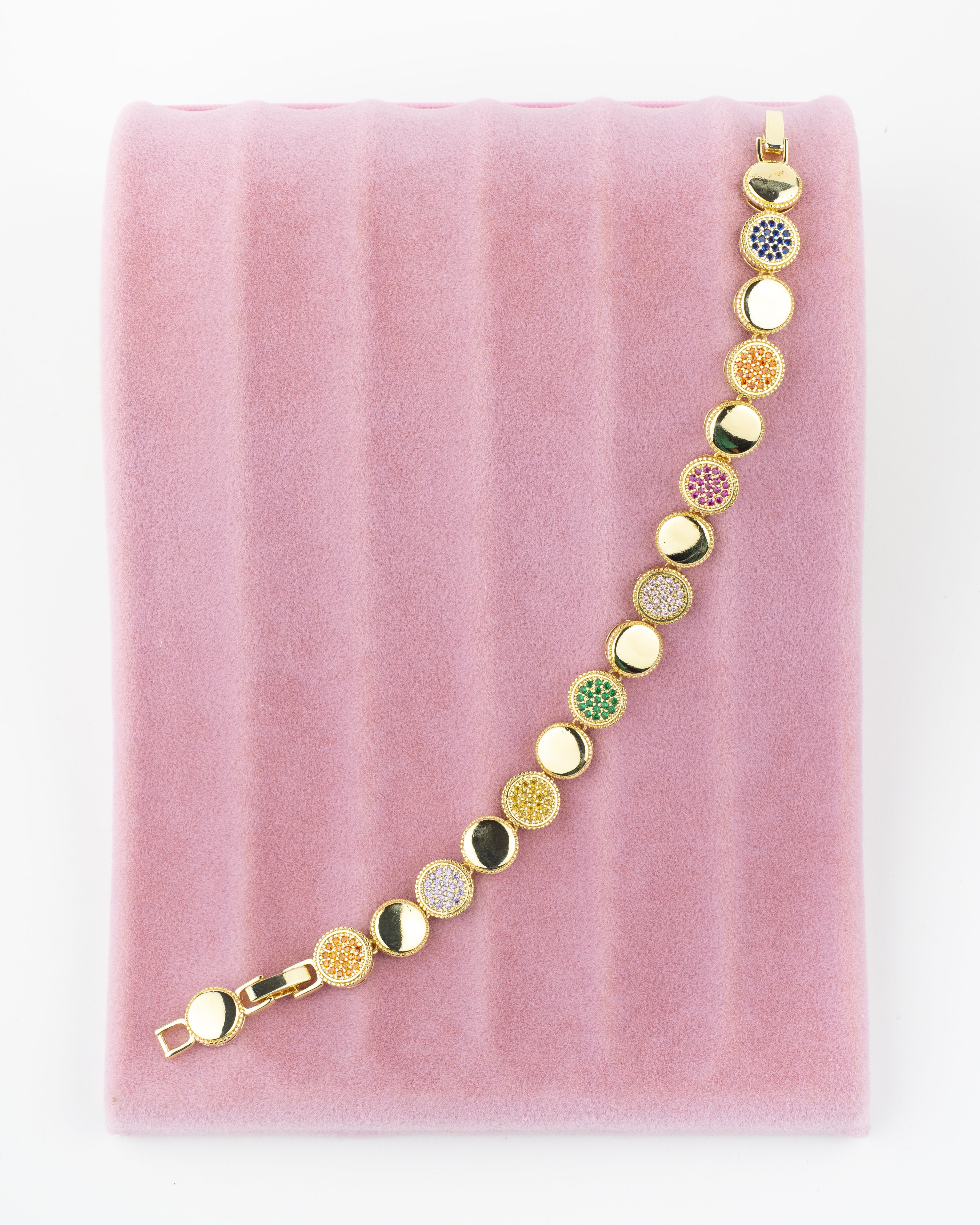 Yuvarlık Taşlı Bileklik