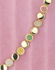 Yuvarlık Taşlı Bileklik