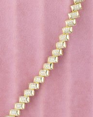 Piramit Zincirli bileklik