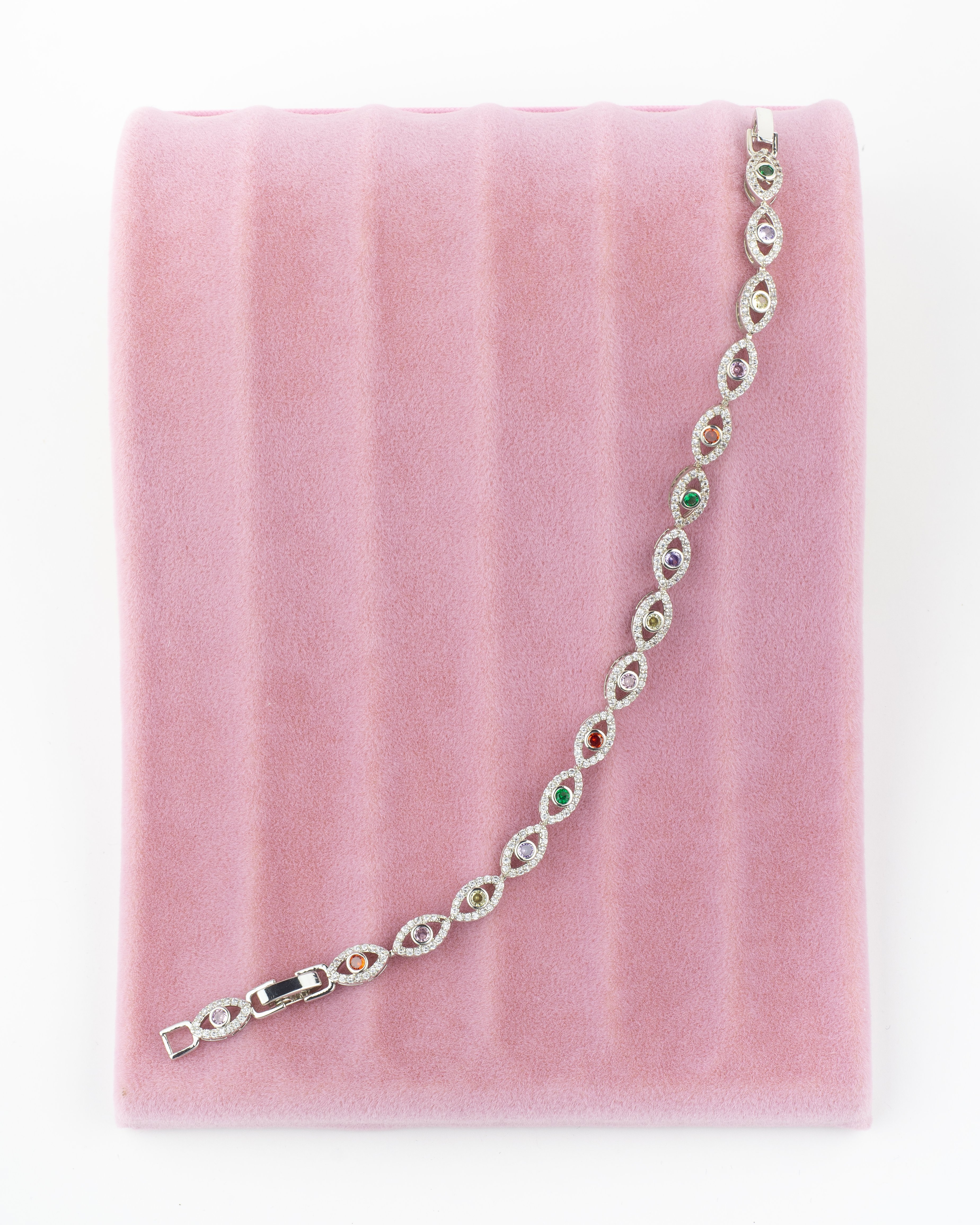 Sonsuz Renkli Silver Bileklik