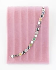 Yuvarlık Taşlı Silver Bileklik