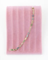 Göz işlemeli Renkli Bileklik