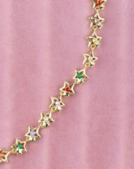 Renkli Yıldızlı Bileklik