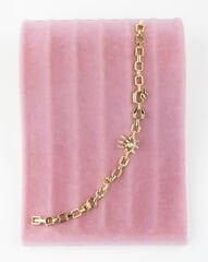 Halka Taşlı Göz Gold Bilekik