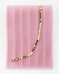 Ezme Zincir Gold Bileklik