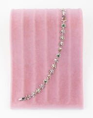 Renkli Taşlı Yıldız Silver Bileklik