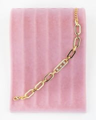 Taşlı Gold  Ataç Bileklik