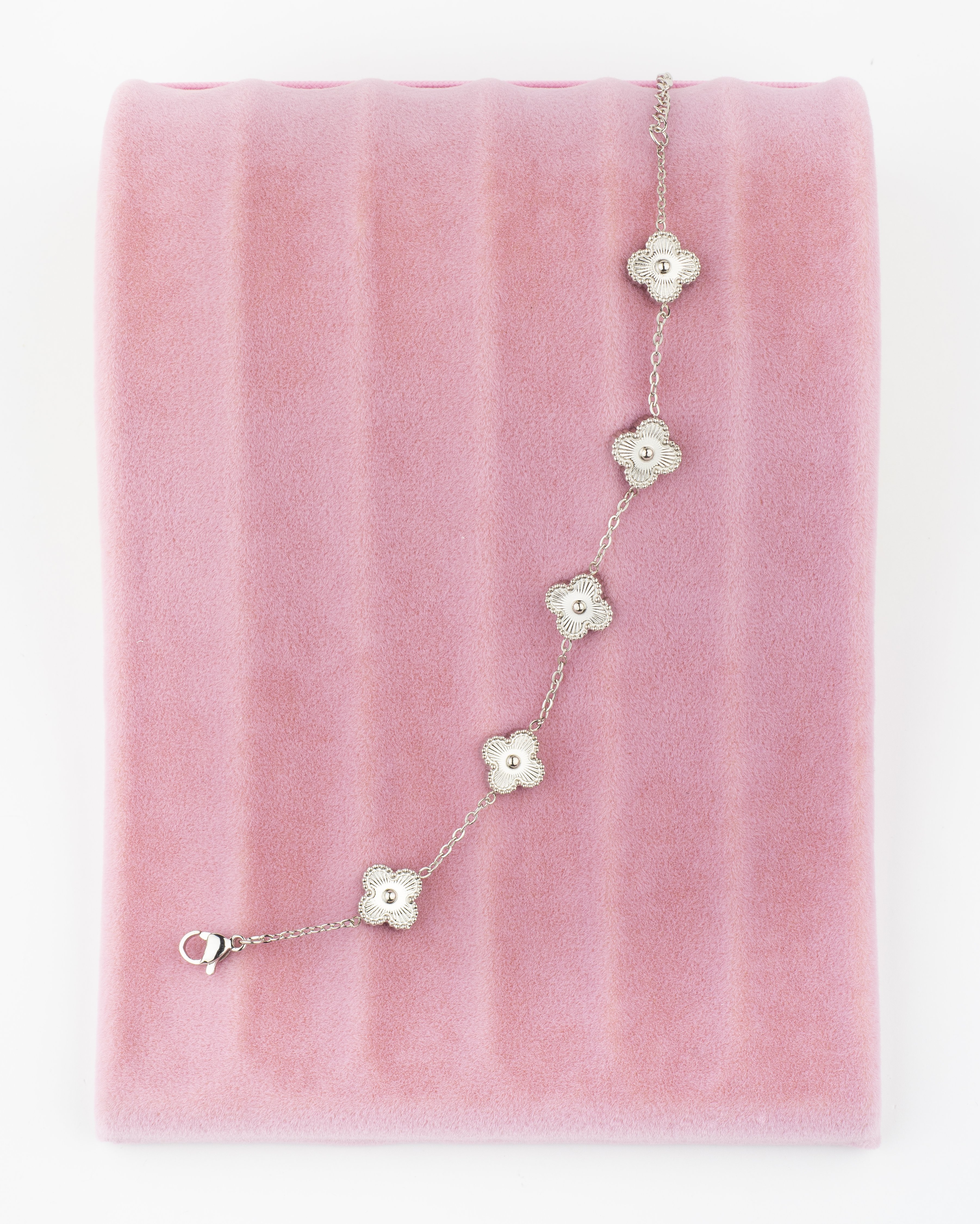 Silver Yonca Model Bileklik